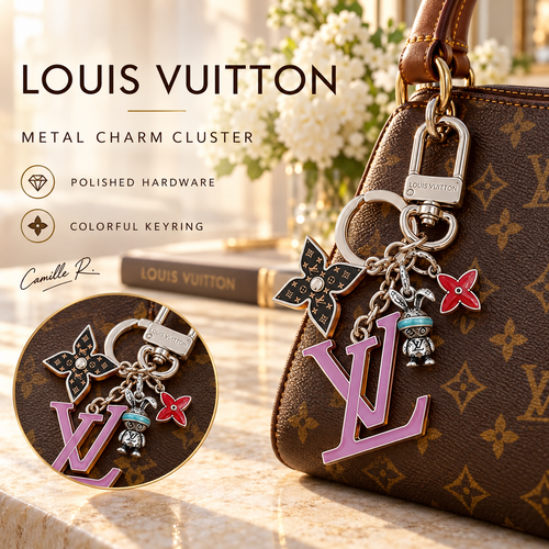 Louis Vuitton bag motif keychain Design 030 lifestyle featured image