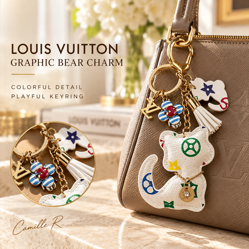 Louis Vuitton bag motif keychain Design 031 lifestyle featured image