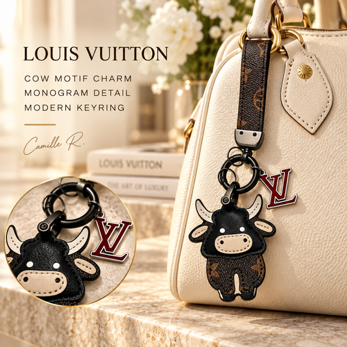 Louis Vuitton bag motif keychain Design 032 lifestyle featured image