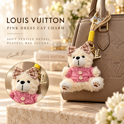Louis Vuitton bag motif keychain Design 043 lifestyle featured image