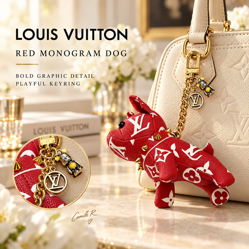 Louis Vuitton bag motif keychain Design 044 lifestyle featured image