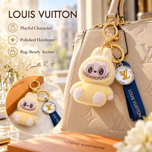 Louis Vuitton bag motif keychain Design 051 lifestyle featured image