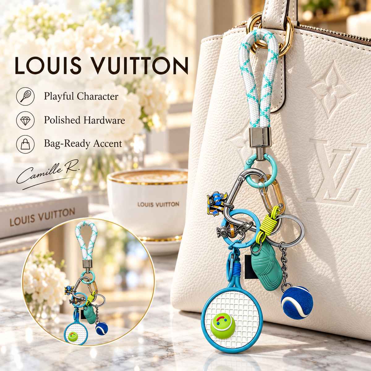 Louis Vuitton bag motif keychain Design 054 lifestyle featured image
