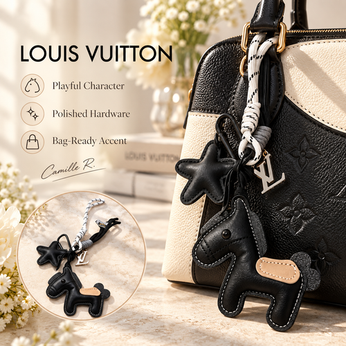 Louis Vuitton bag motif keychain Design 057 lifestyle featured image