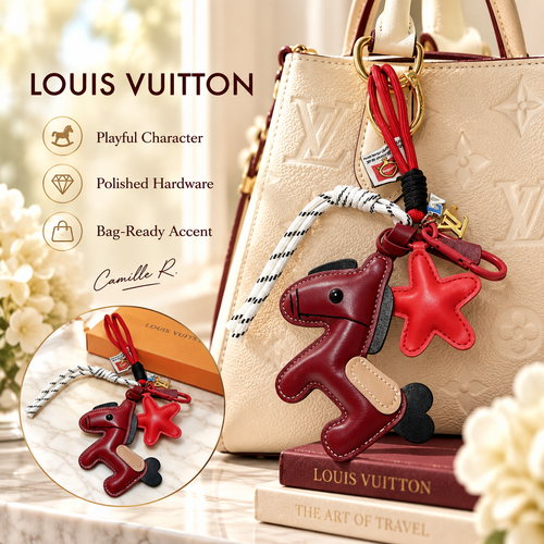 Louis Vuitton bag motif keychain Design 058 lifestyle featured image