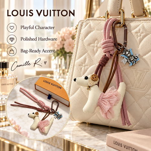 Louis Vuitton bag motif keychain Design 063 lifestyle featured image
