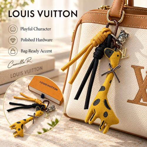 Louis Vuitton bag motif keychain Design 064 lifestyle featured image