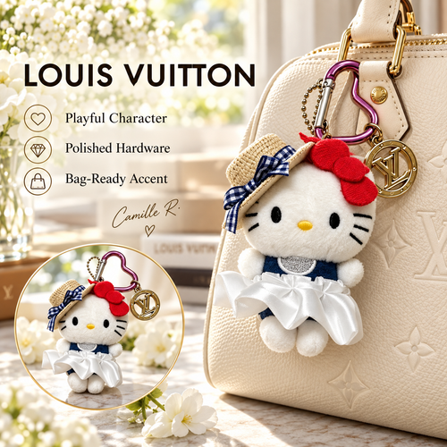 Louis Vuitton bag motif keychain Design 067 lifestyle featured image