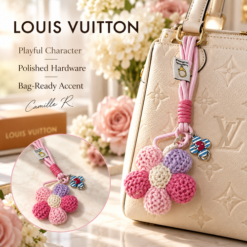 Louis Vuitton bag motif keychain Design 070 lifestyle featured image