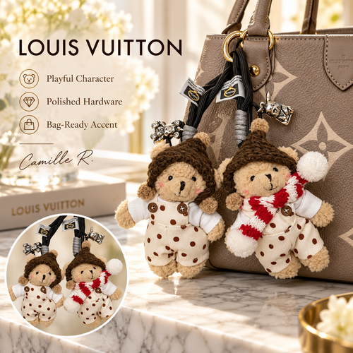 Louis Vuitton bag motif keychain Design 072 lifestyle featured image