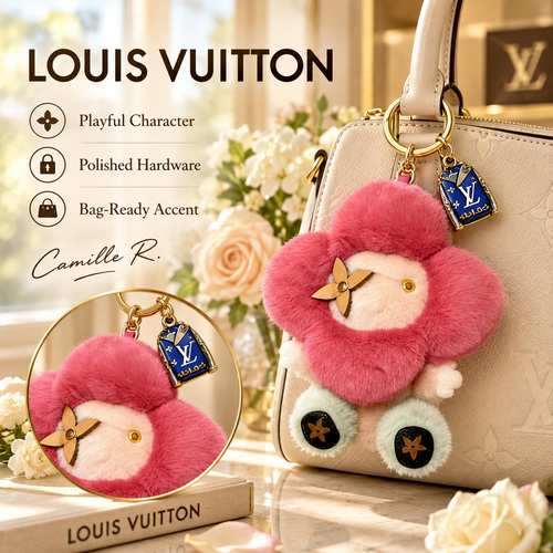 Louis Vuitton bag motif keychain Design 076 lifestyle featured image