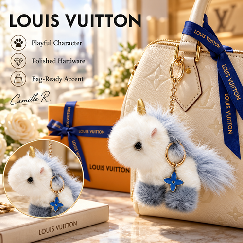 Louis Vuitton bag motif keychain Design 078 lifestyle featured image