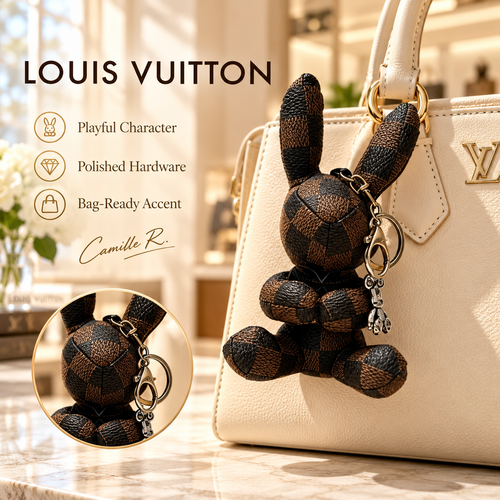 Louis Vuitton bag motif keychain Design 080 lifestyle featured image