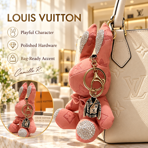 Louis Vuitton bag motif keychain Design 081 lifestyle featured image