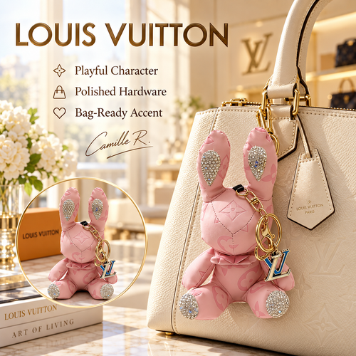 Louis Vuitton bag motif keychain Design 082 lifestyle featured image