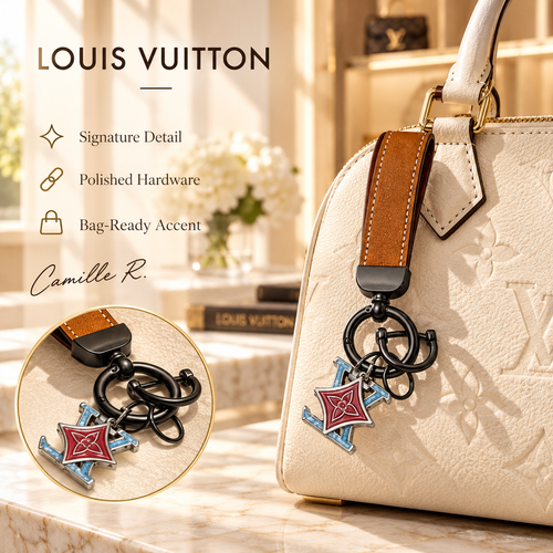 Louis Vuitton bag motif keychain Design 091 lifestyle featured image