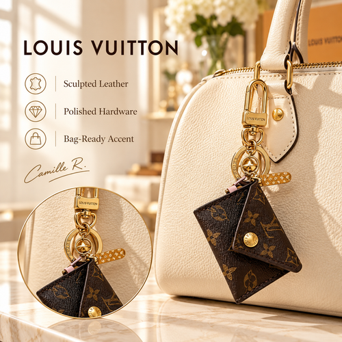 Louis Vuitton bag motif keychain Design 092 lifestyle featured image