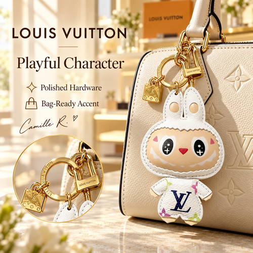 Louis Vuitton bag motif keychain Design 093 lifestyle featured image