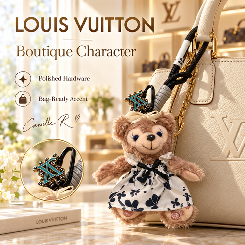 Louis Vuitton bag motif keychain Design 094 lifestyle featured image