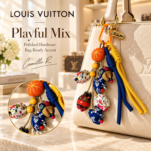 Louis Vuitton bag motif keychain Design 097 lifestyle featured image