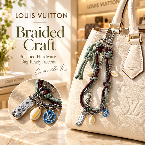 Louis Vuitton bag motif keychain Design 098 lifestyle featured image