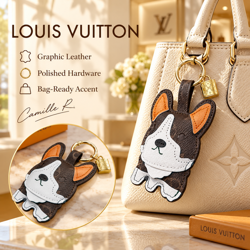 Louis Vuitton bag motif keychain Design 104 lifestyle featured image