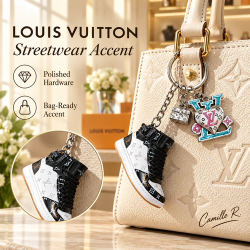 Louis Vuitton bag motif keychain Design 105 lifestyle featured image