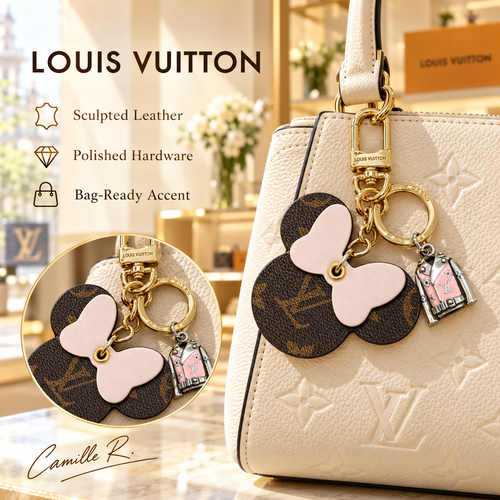Louis Vuitton bag motif keychain Design 106 lifestyle featured image