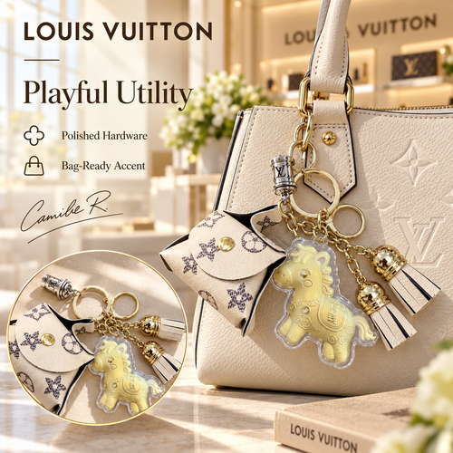 Louis Vuitton bag motif keychain Design 110 lifestyle featured image