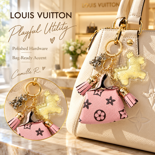 Louis Vuitton bag motif keychain Design 111 lifestyle featured image
