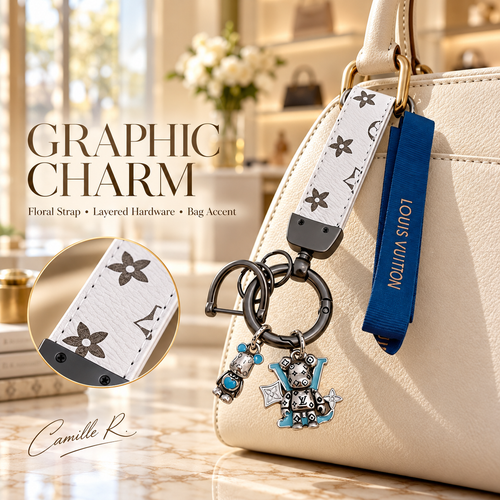 Louis Vuitton bag motif keychain Design 124 lifestyle featured image