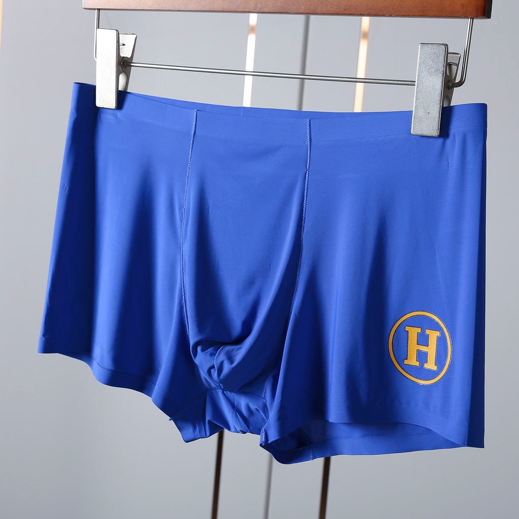 Hermes Modal Clean Logo Waistbands Men's Boxer Briefs - 3-Piece Box