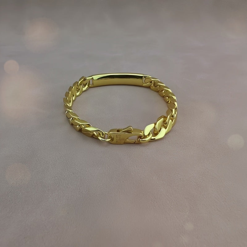 Geometric Emblem Jewelry Accessory in Polished Metal-Tone – Design 013 close-up detail